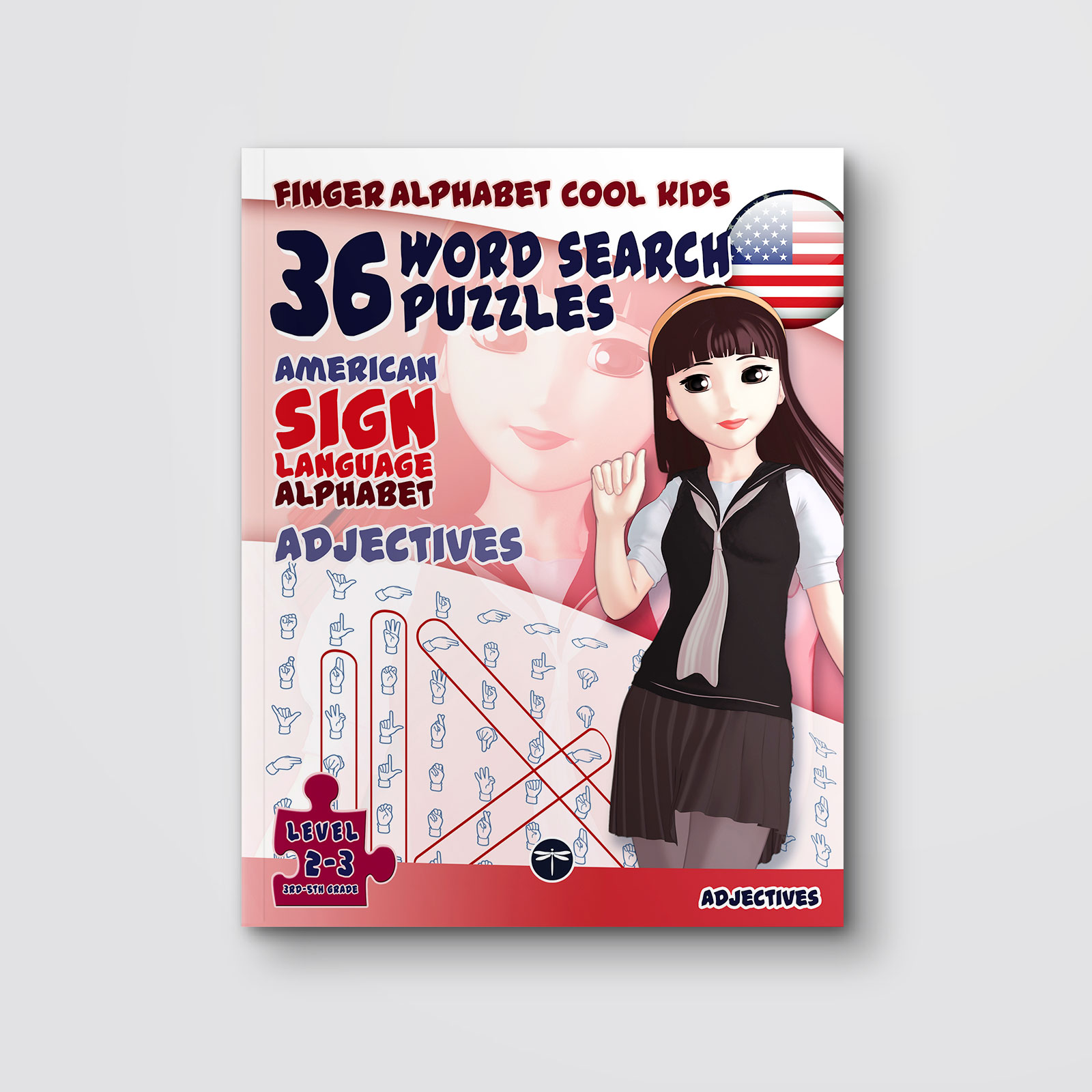 Cover of FingerAlphabet Cool Kids: Adjectives