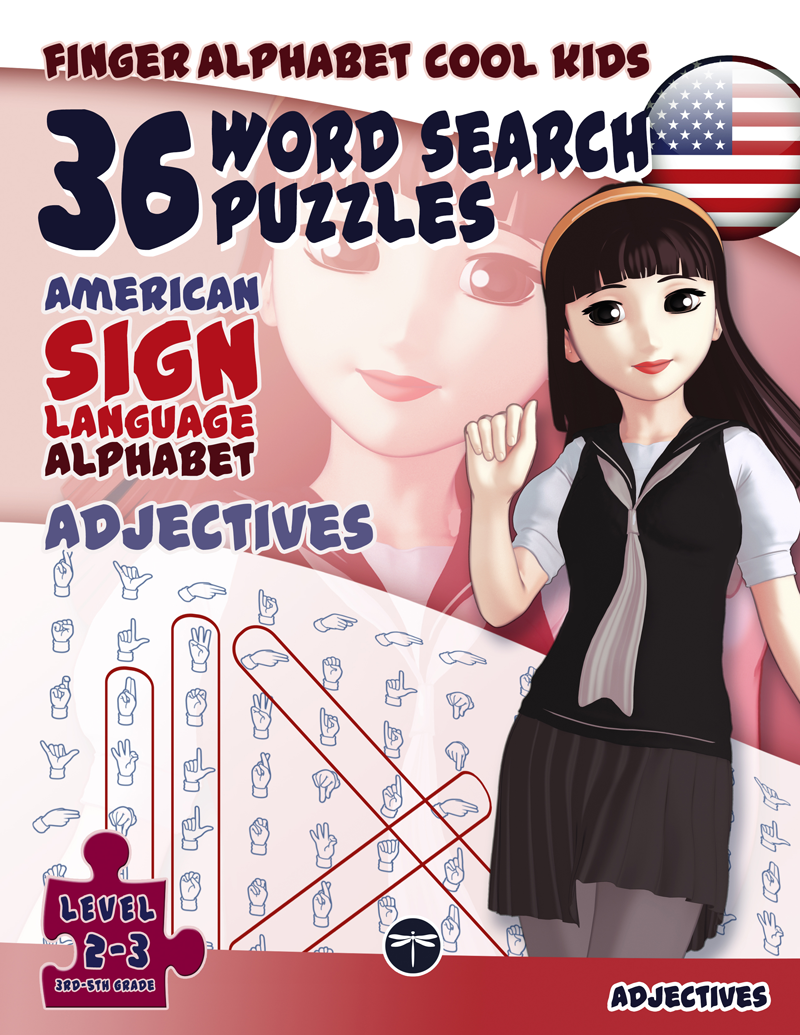 FingerAlphabet Cool Kids: Adjectives