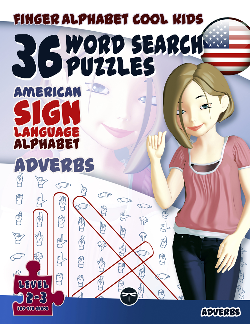 FingerAlphabet Cool Kids: Adverbs